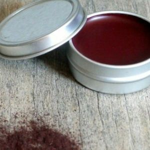 All natural apple cinnamon aloe vera lip balm